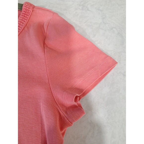 Talbots coral top Size MP - Picture 6 of 8